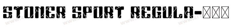 Stoner sport Regula字体转换